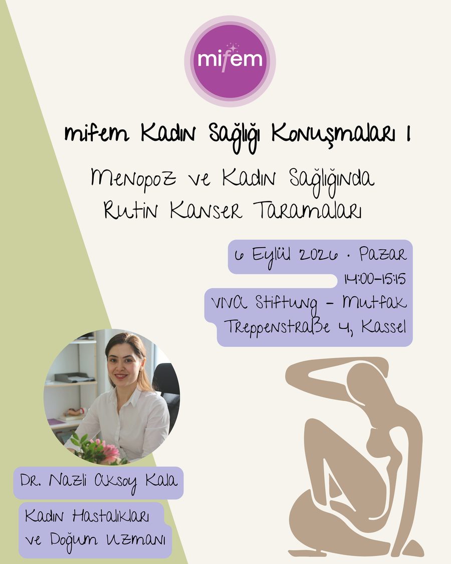 Plakat zu einem Seminar der Gesundheitsreihe