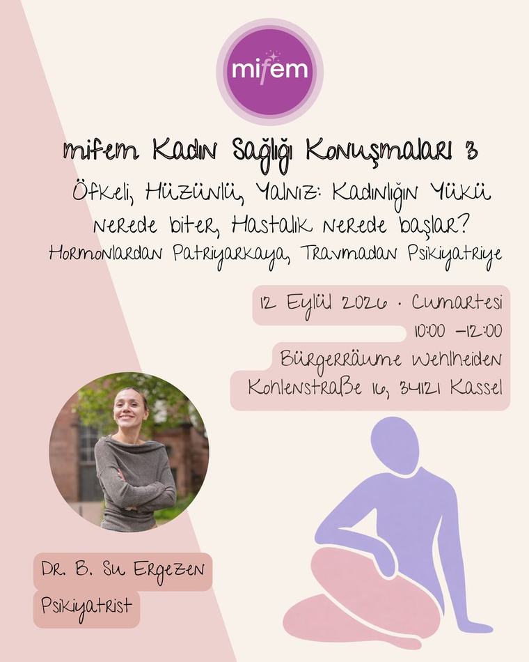 Plakat zu einem weiteren Seminar der Gesundheitsreihe